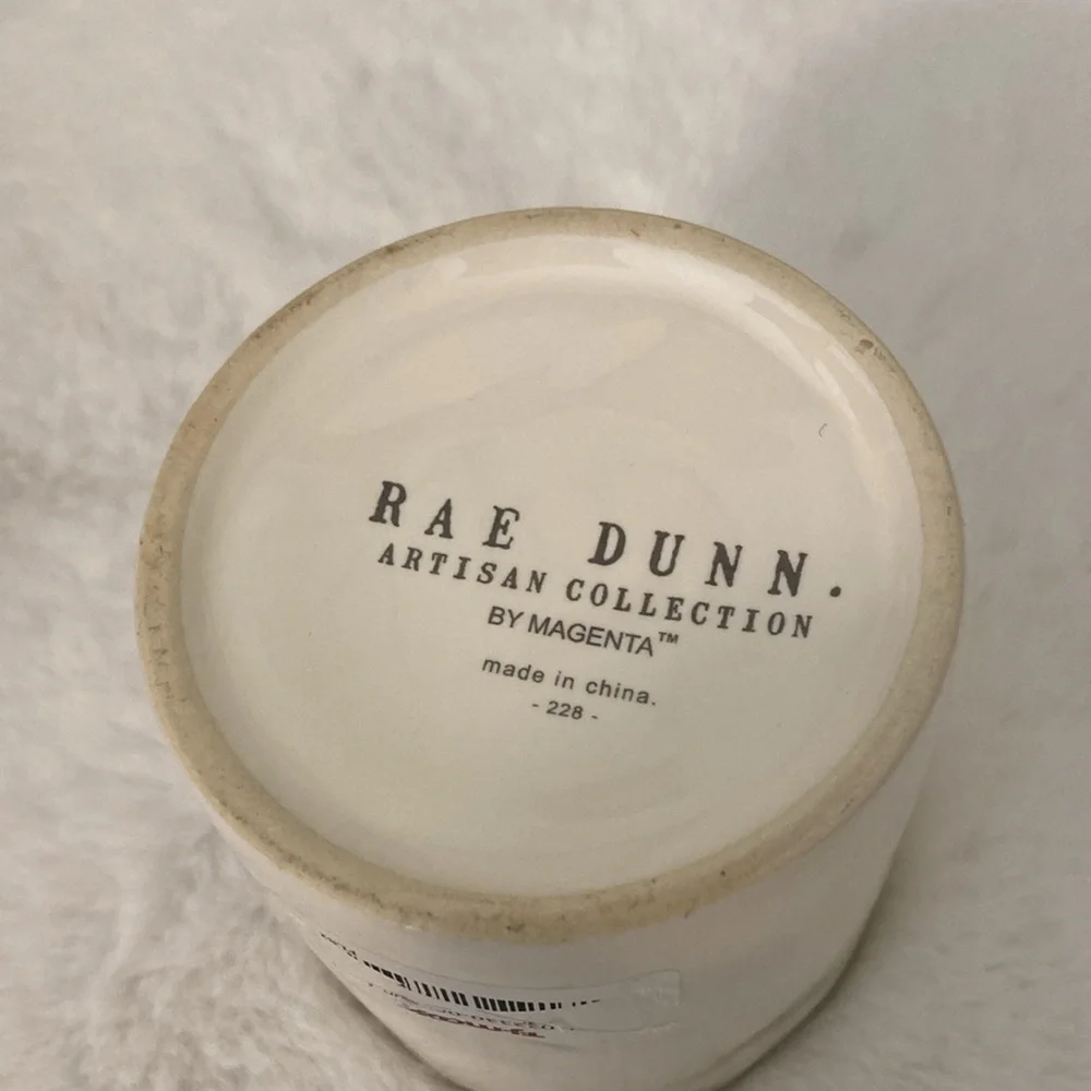 Rae Dunn Hold Container
